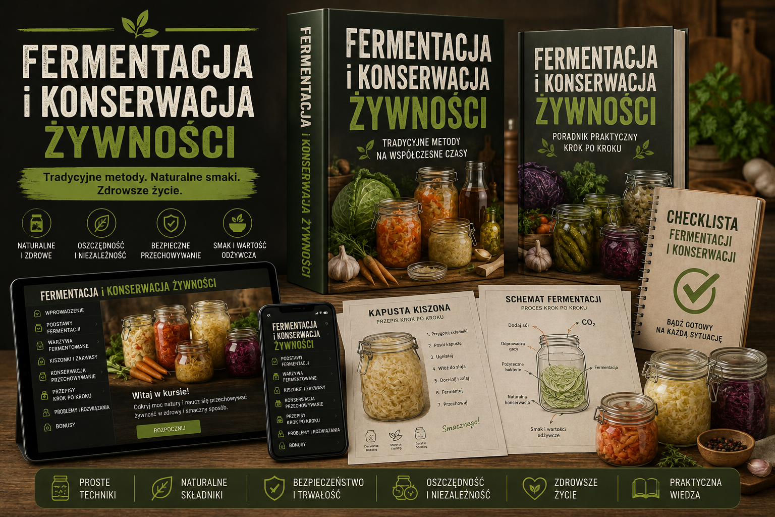 Fermentacja i Konserwacja Żywności — mockup